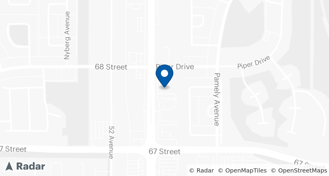 Map of Dairy Queen Location:: 21 - 6791 Gaetz Avenue, Red Deer, AB, T4N 4C9